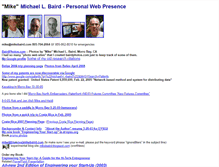 Tablet Screenshot of mikebaird.com